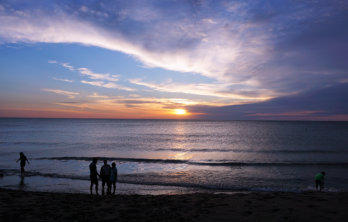 Lake Michigan a short drive from Charley’s RV Resort Campground