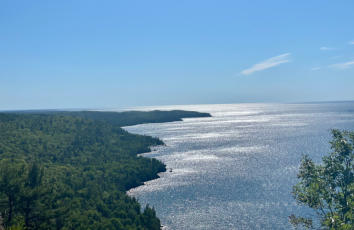 This is a photo of beautiful Copper Harbor.